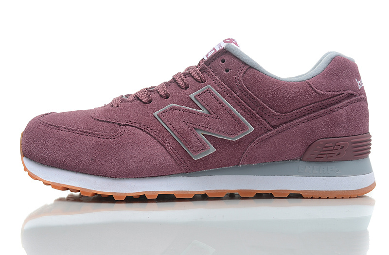 Chaussure New Balance Running 574 Rose Pour Homme